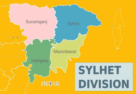 Sylhet Map
