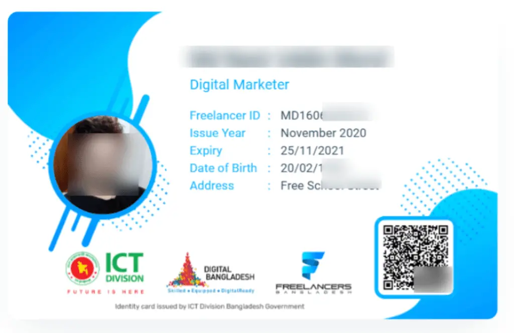 freelancers govt ID card bangladesh