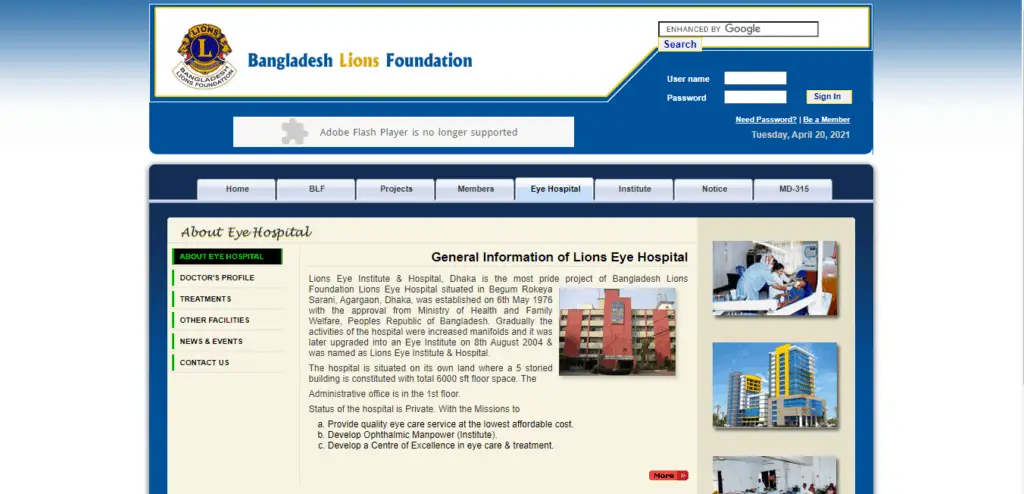 Lions Eye Institute & Hospital