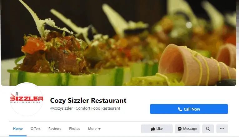 Cozy Sizzler Restaurant