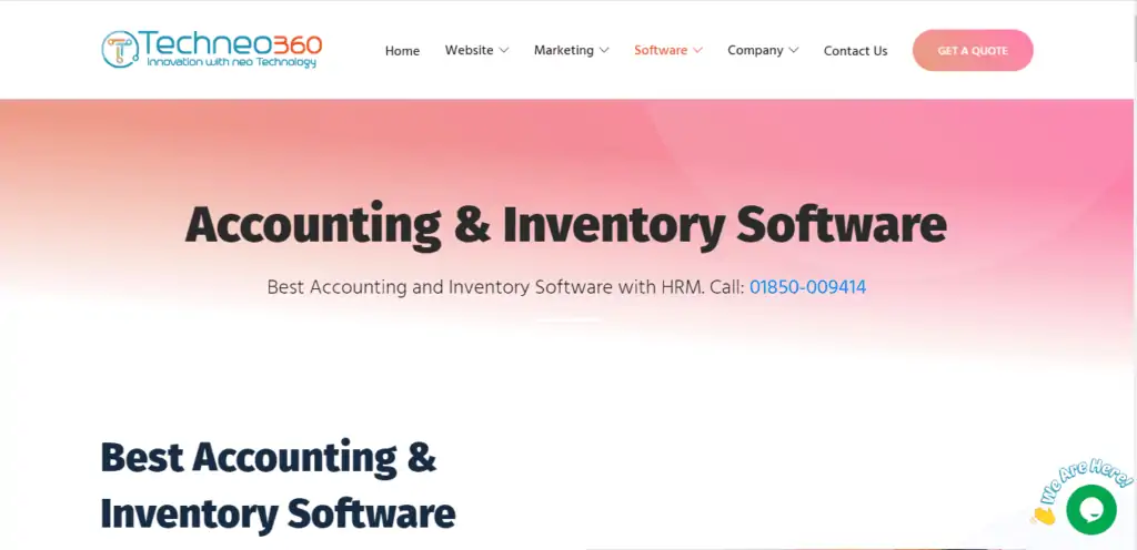 Techno360 Accounting & Inventory Software